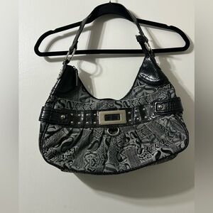 D-fusion shoulder bag grey with s design